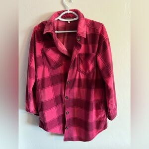 Maurice’s flannel, size 0x.